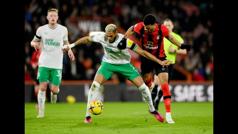 Newcastle đấu Bournemouth trên sân cỏ Newcastle đấu Bournemouth trên sân cỏ